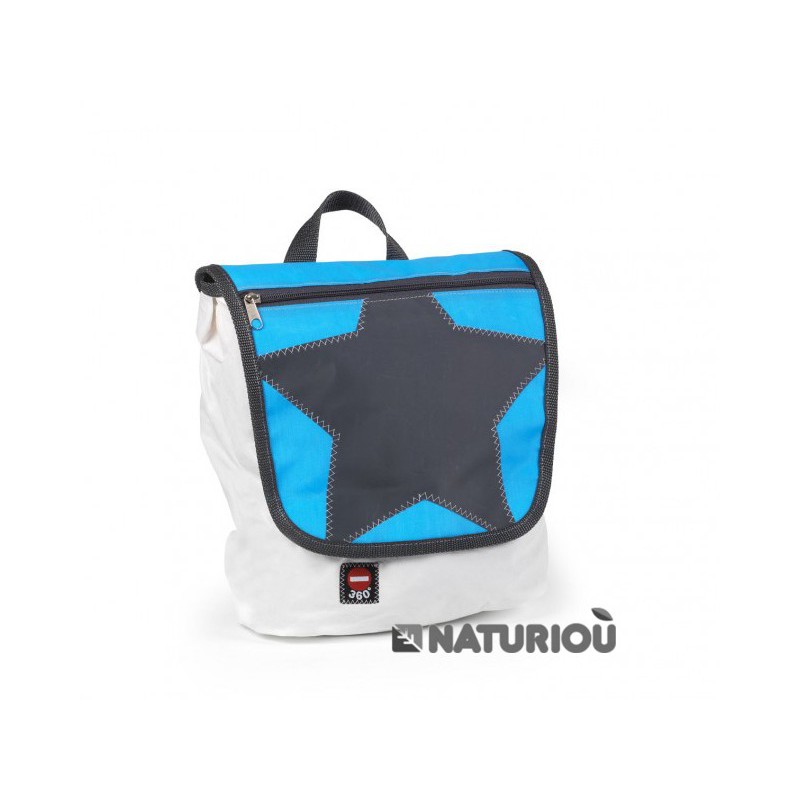 Cartable Etoile Bleue Sac En Toile De Voile 360 Naturiou