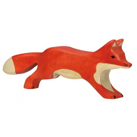 Renard marchant marron Holztiger Renard marchant marron Holztiger