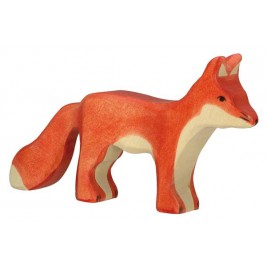 Vache debout noire Holztiger