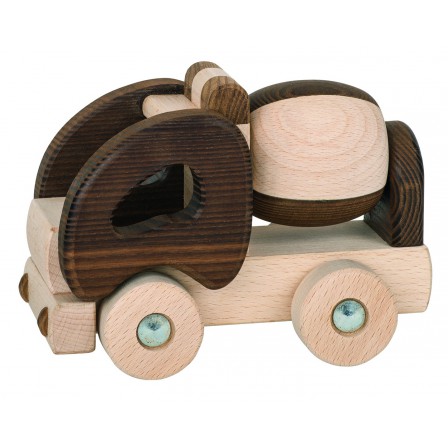 Camion Toupie bois Goki Nature Camion Toupie bois Goki Nature