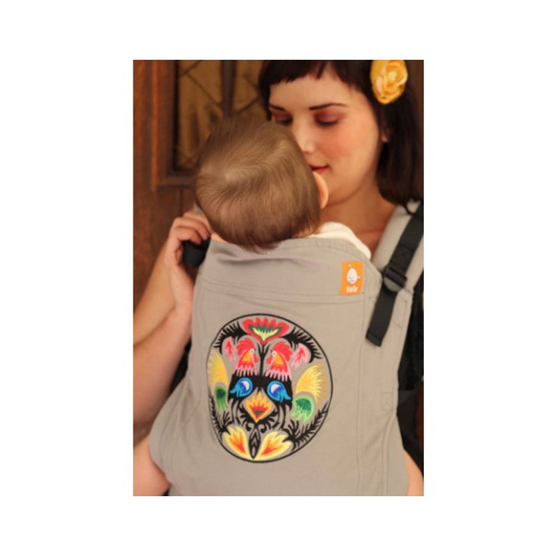 TULA Folkart Toddler carrier Naturiou