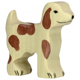 Vache debout noire Holztiger