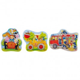 Puzzle wooden 18, 20 or 22 pieces Goki