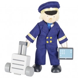 Doll flexible wood Goki - Driver