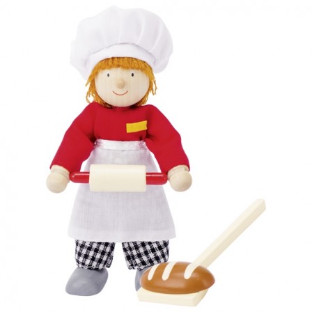 Poupée flexible en bois Goki - Boulanger Poupée flexible en bois Goki - Boulanger