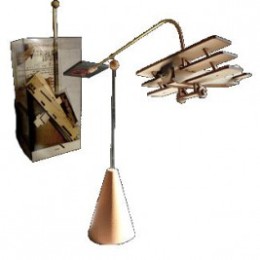 Triplan solaire en bois volant